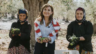 Kaz Dağları’nda hasat heyecanı yaşandı