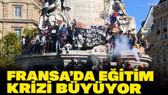 Fransa'da eğitim krizi büyüyor: Lise eylemleri 10. gününde tüm ülkeye yayıldı