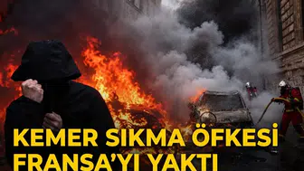 Kemer sıkma öfkesi Fransa'yı yaktı:Sokaklar alev alev, yüzlerce gözaltı var!