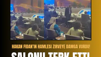 Bakü'deki zirvede diplomasi krizi: Hakan Fidan ve 10'dan fazla ülke salonu terk etti