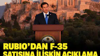 Rubio'dan F-35 satışına ilişkin açıklama: 'Trump bunu sağlamak istiyor'