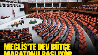 Meclis'te dev bütçe maratonu başlıyor: İşte gün gün görüşme takvimi