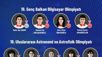 Bilim olimpiyatlarında tarihi başarı