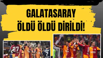 Galatasaray evinde 10 kişi kaldığı maçta Kasımpaşa’yı 3-1 mağlup etti