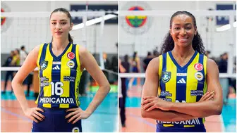 Saliha Şahin ve Chiaka Ogbogu sahaya çıkmaya hazır
