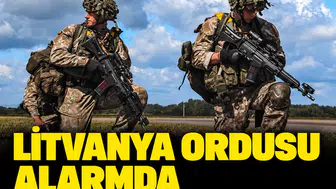 Litvanya ordusu alarmda: Kaliningrad sınırına askeri takviye