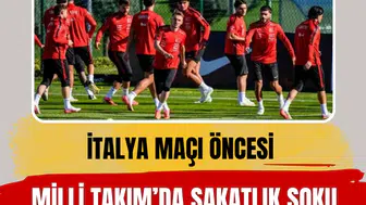 A Milli Takım'da İtalya maçı öncesi Emirhan Topçu ve Can Uzun sakatlığı
