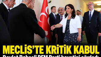 Siyasette yeni temas: DEM Parti İmralı Heyeti Bahçeli'nin makamındaydı