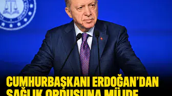 Cumhurbaşkanı Erdoğan'dan sağlık ordusuna müjde: 38 bin hekim dışı personel alınacak