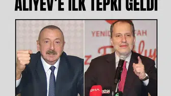 Azerbaycan'a girişi yasaklanan Erbakan’dan Aliyev'e ilk tepki geldi