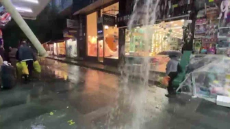 Antalya’yı sağanak vurdu