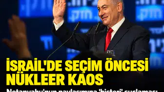İsrail sandığa giderken Netanyahu'dan nükleer kıyamet paylaşımı: muhalefet ayakta