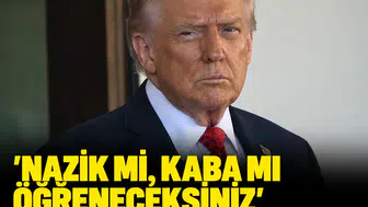 ABD Başkanı Trump'tan İran mesajı: 'Nazik mi, kaba mı öğreneceksiniz'