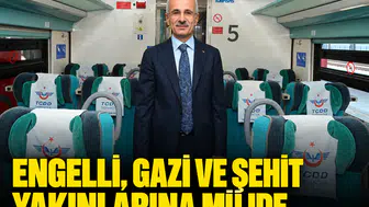 Engelli, gazi ve şehit yakınlarına müjde: Trenlerde kart dönemi sona eriyor