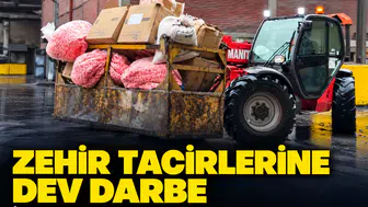 Zehir tacirlerine dev darbe: İstanbul'da 10 ton uyuşturucu yakılarak yok edildi