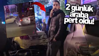 'Eşime hediye almıştım' birkaç saniyelik eğlence mahallelinin kabusu oldu!
