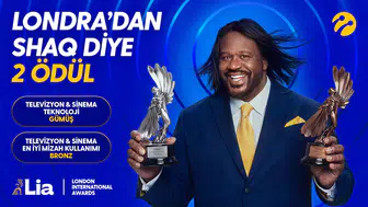 Turkcell’in 'Shaq diye 5G' reklam kampanyasına London International Awards’tan çifte ödül