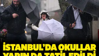 İstanbul'da okullar yarın da tatil edildi