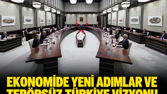 Ekonomide yeni adımlar ve terörsüz Türkiye vizyonu: Beştepe'de gözler Kabine'de