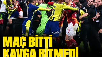 Maç bitti kavga bitmedi: PFDK'dan derbiye tarihi ceza yağmuru gelebilir