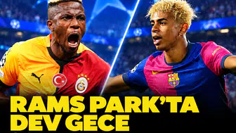 RAMS Park'ta dev gece: Galatasaray sahasında Barcelona'yı konuk ediyor