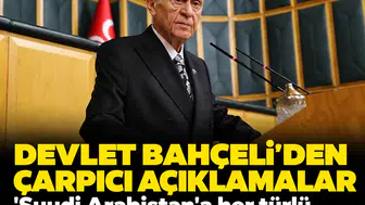 Devlet Bahçeli'den çarpıcı açıklamalar: 'Suudi Arabistan'a her türlü destek verilmelidir'