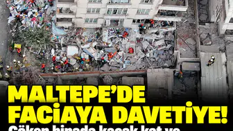 Maltepe'de faciaya davetiye! Çöken binada kaçak kat ve çürük kolon skandalı