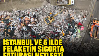 İstanbul ve 5 ilde felaketin sigorta faturası netleşti: Muallak tazminat 2 milyar liraya dayandı