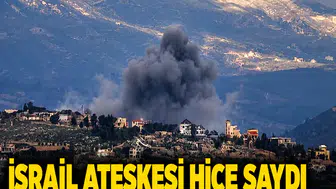 İsrail ateşkesi hiçe saydı: Lübnan’ın güneyine hava ve topçu saldırısı