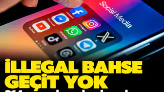 İllegal bahse geçit yok: 214 sosyal medya hesabı tamamen engellendi