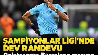 Cimbom'un Barcelona sınavında hakem kadrosu açıklandı: Düdük Marco Guida'da