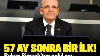 57 ay sonra bir ilk! Bakan Şimşek'ten eylül ayı enflasyon değerlendirmesi
