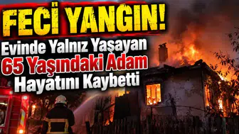 Kaynarca'da yürek yakan yangın: Yalnız yaşayan yaşlı adam evinde can verdi