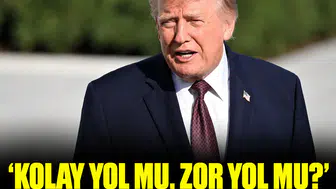 'Kolay yol mu, zor yol mu?': Trump, İran'la ilgili olarak 'karar aşamasında'