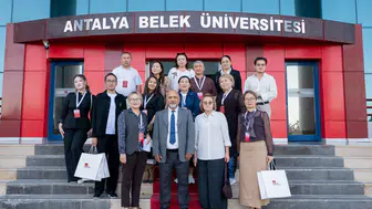 Kazakistan heyetinden Antalya Belek Üniversitesi’ne akademik ziyaret