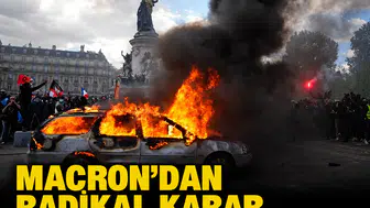 Macron'dan radikal karar: Sendika dışı tüm eylemler yasaklanıyor