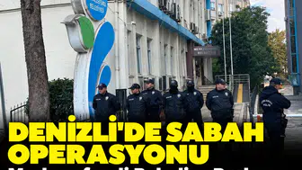 Denizli'de sabah operasyonu: Merkezefendi Belediye Başkanı Şeniz Doğan ve eşi gözaltında