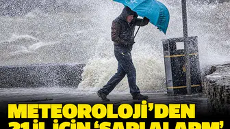 Meteoroloji’den 21 il için 'sarı alarm': Gökyüzü yarılıyor, fırtına ve sağanak geliyor