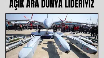 Türkiye İHA ve mühimmat pazarının yüzde 65'ini kontrol ediyor