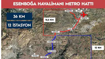 Ankara'da dev ulaşım hamlesi: YHT Gar ile Esenboğa Havalimanı birbirine bağlanıyor