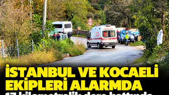 İstanbul ve Kocaeli ekipleri alarmda: 17 kilometrelik dere hattında 2 kayıp aranıyor