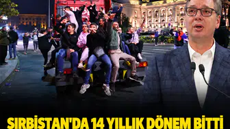 Sırbistan'da 14 yıllık dönem bitti: Vucic yenilgiyi kabul etti, sandıktan öğrenciler çıktı