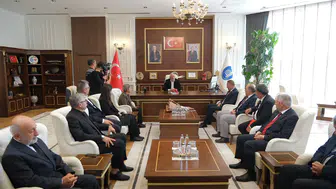 Muhtarlar Günü'nde Çorum Belediye Başkanı Dr. Halil İbrahim Aşgın’a ziyaret