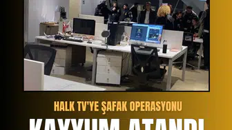 Halk TV’ye polis baskını düzenlendi ve kayyum atandı