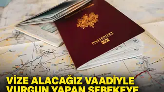 Vize alacağız vaadiyle vurgun yapan şebekeye dev operasyon: 60 gözaltı kararı