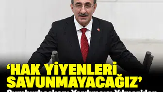 'Hak yiyenleri savunmayacağız': Cumhurbaşkanı Yardımcısı Yılmaz'dan TBMM'den fon bilgilendirmesi
