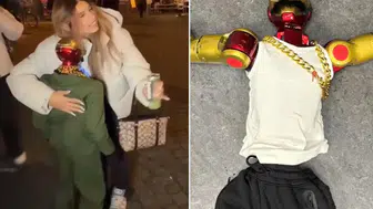 16 yaşındaki kızı taciz eden robota polis el koydu