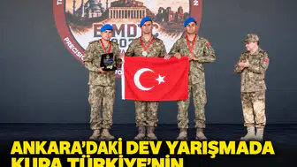 Ankara'daki dev yarışmada kupa Türkiye'nin: 19 ordu yarıştı, Mehmetçik zirveye çıktı