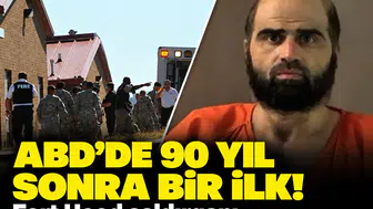 ABD'de 90 yıl sonra bir ilk! Fort Hood saldırganı halka açık idam edilecek