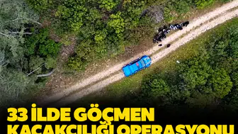 33 ilde göçmen kaçakçılığı operasyonu: 51 şüpheli yakalandı